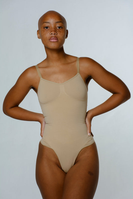 Invisible thong bodysuit by Kurv